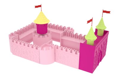 Конструктор Сказочный замок 100 деталей 8133Р галерея 2