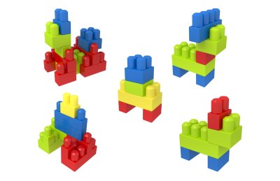 Конструктор Мультиблок 77 деталей 8145Р галерея 1