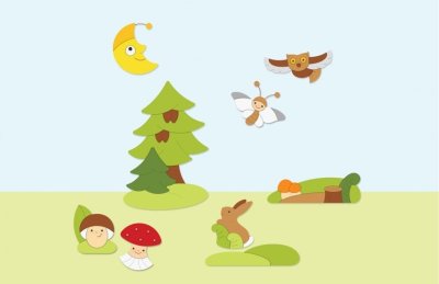 Декоративная арка "Грибы" 121х41 см 46566 галерея 2