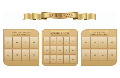 Комплект стендов "Наша школа"