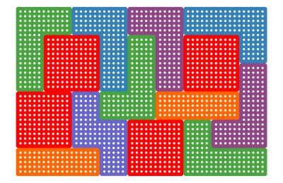 Настенная панель ‹‹Тетрис»