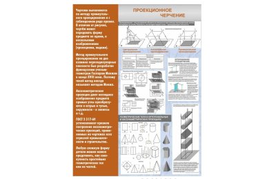 Стенд "Проекционное черчение"