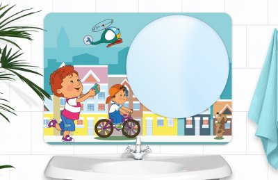 Зеркало "Городок"