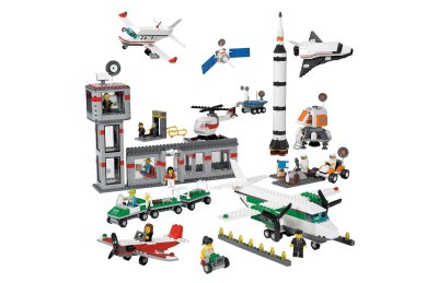 Космос и аэропорт LEGO 1176 деталей, 4-10 лет
