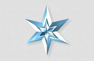 Звезда-в-звезде-синий-металлик