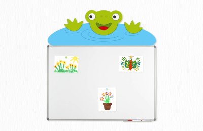 Декорация для магнитной доски 120х90см "Жабка"