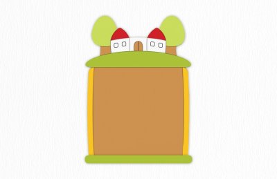 Пробковая доска "На ферме" 78х109 см