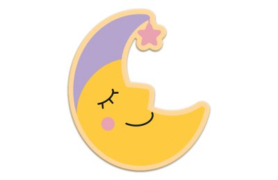 Декорация "Луна" 41х46 см