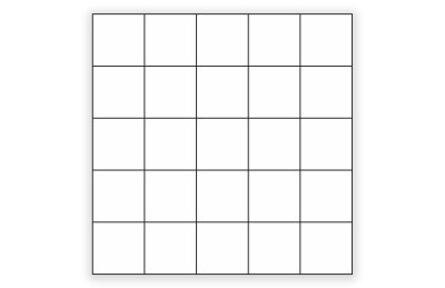 Поле для многофункционального стола «Базовое» 75х75 см