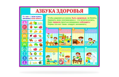 Стенд "Азбука здоровья"