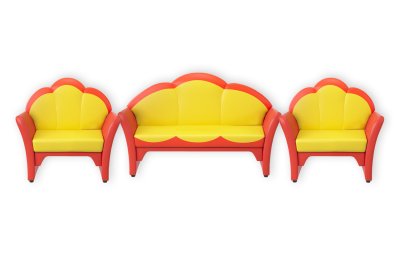 Комплект детской мягкой мебели «Ракушечка»