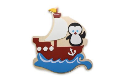 Декорация "Пингвин-капитан"