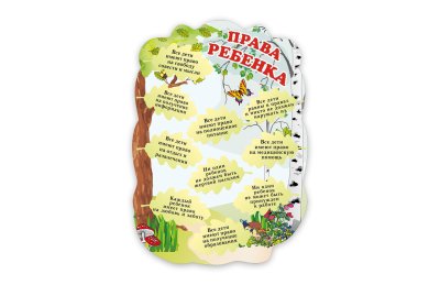 Права ребенка из набора Лесная сказка