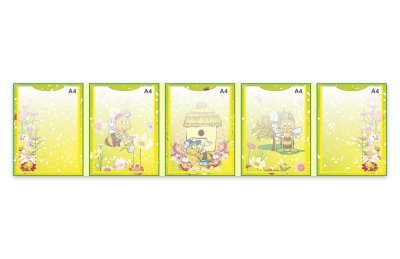 Стенд-ширма "Пчелки"