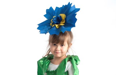 Цветок (шапочка) Василёк