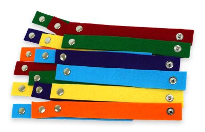 Фетровые полоски с кнопками