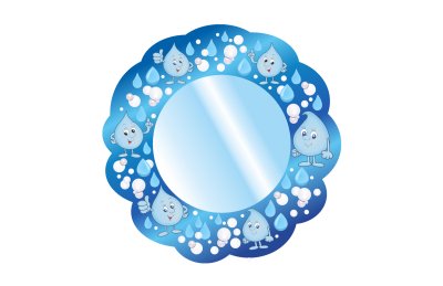 Зеркало "Капелька"