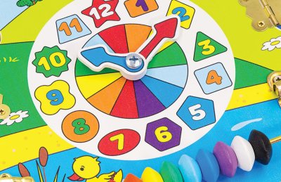 Бизиборд "Учим цифры и цвета" ББ501 галерея 3