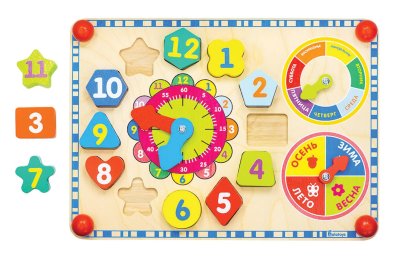 Бизиборд "Часики" ББ504 галерея 1