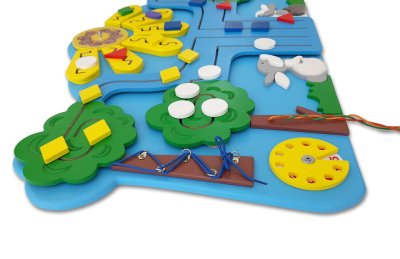 Бизиборд "Счет, фигуры, цвета" 44897 галерея 3