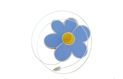 Крепление для рисунков с тросом Синий цветок Н-39894Т галерея 3