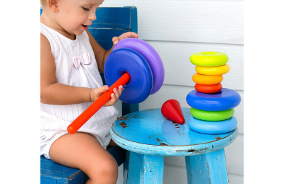 "Пирамиды классические" развивающий комплект (14 шт.) 7051рос галерея 1