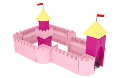 СКАЗОЧНЫЙ ЗАМОК развивающий конструктор 200 деталей в системе хранения 7129рос галерея 1