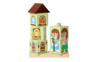 КОМПЛЕКТ ДЕРЕВЯННЫХ КУБИКОВ НА СТЕРЖНЕ (5 видов) 8722Р галерея 2