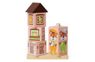 КОМПЛЕКТ ДЕРЕВЯННЫХ КУБИКОВ НА СТЕРЖНЕ (5 видов) 8722Р галерея 3