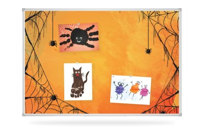 Весёлый фон для доски 90х60 см “Хэллоуин“ FBH-1 галерея 1