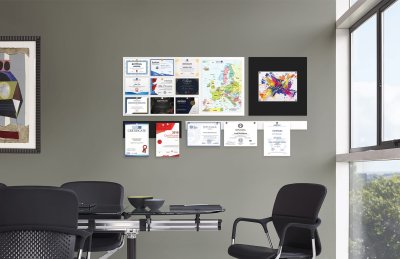 Композиция из магнитных панелей White&Black 41452 галерея 1