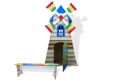 Декорация "Мельница" объемная 44345 галерея 1