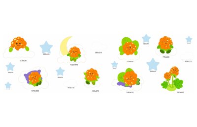 Комплект декораций для спальни "Морошка" 7 метров 50806 галерея 1