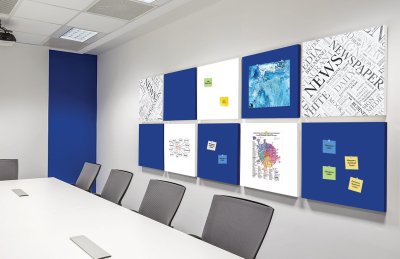 Базовая магнитно-маркерная панель "Square" 50х50 см белая 41415 галерея 3