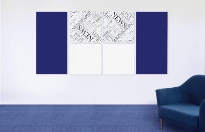 Базовая магнитная панель 100х50 ультрамариновая 41919 галерея 1