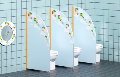 Перегородка "В облаках" 62х115 см 52362 галерея 1