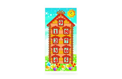 Комплект числовых домиков 47524 галерея 8