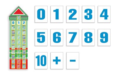 Стенд-пособие Домик Чисел 43948 галерея 2