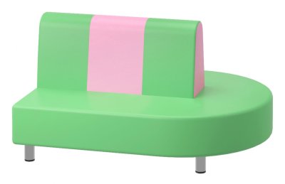 Диван овальный составной РСС262 галерея 1