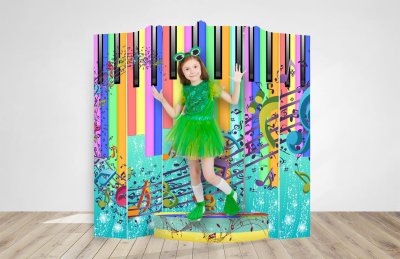 Двусторонняя ширма для театральных постановок 41507 галерея 1