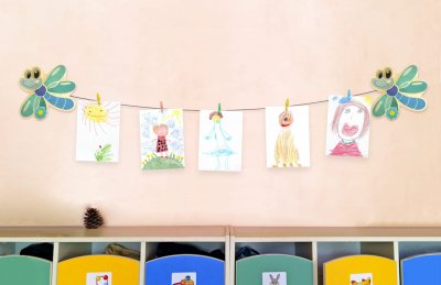 Крепление для рисунков с тросом "Стрекоза" Н-39910Т галерея 2