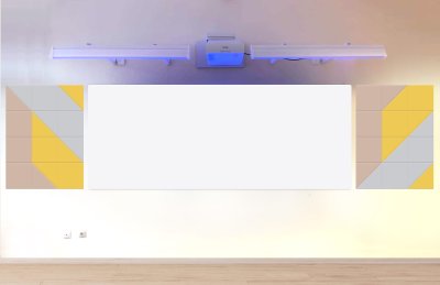 Оформление зоны доски "Абстракция" ЗД-20 галерея 2