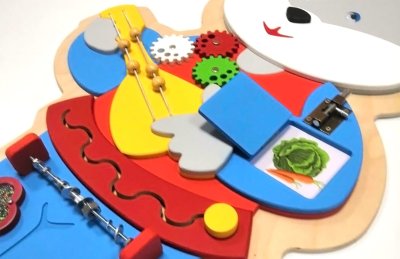 Бизиборд "Зайчик-побегайчик" 47005 галерея 4