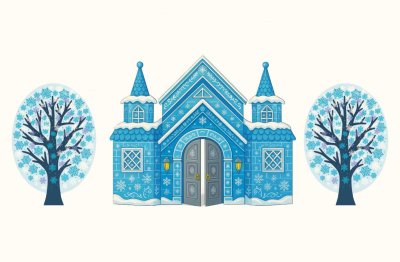 Замок снежной королевы 52743 галерея 2