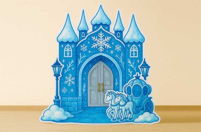 Комплект декораций "Сказка Ледяной принцессы" 52742 галерея 5