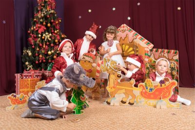 Настольная елочка с магнитными игрушками 37440 галерея 4