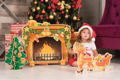 Настольная елочка с магнитными игрушками 37440 галерея 5