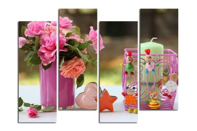 Модульная картина "Детская композиция" 17149 галерея 1