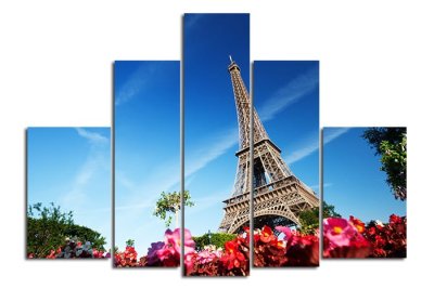 Модульная картина "Эйфелева башня" 17215 галерея 1