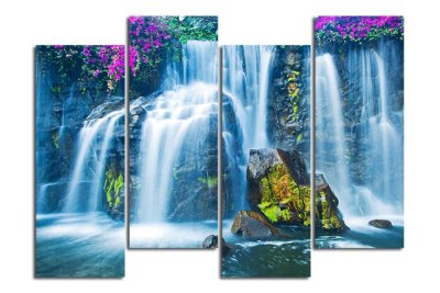 Модульная картина "Водная феерия" 17218 галерея 1